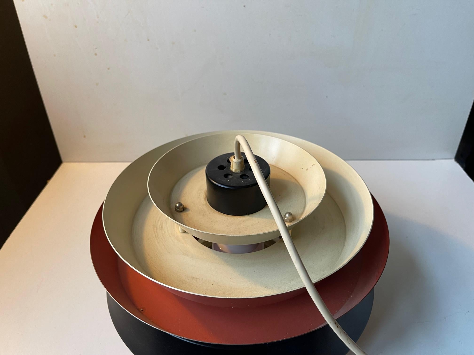 Scandinavian Modern Carl Thore Trava Pendant Lamp for Granhaga, Sweden For Sale 1