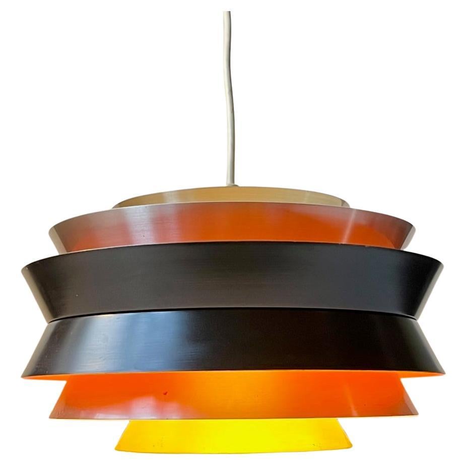 Lampe à suspension scandinave moderne Carl Thore Trava pour Granhaga, Suède en vente