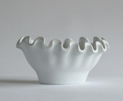 Scandinavian Modern Carrara Bowl, "Wave" by Wilhelm Kåge for Gustavsberg, Sweden