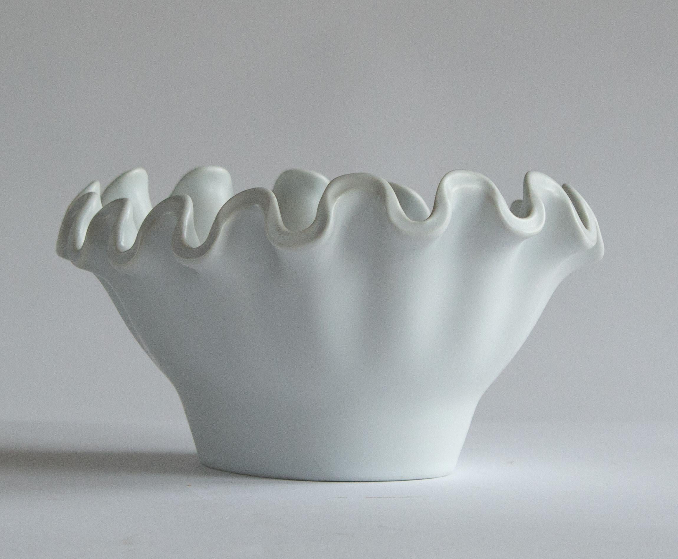 Swedish Scandinavian Modern Carrara Bowl, 