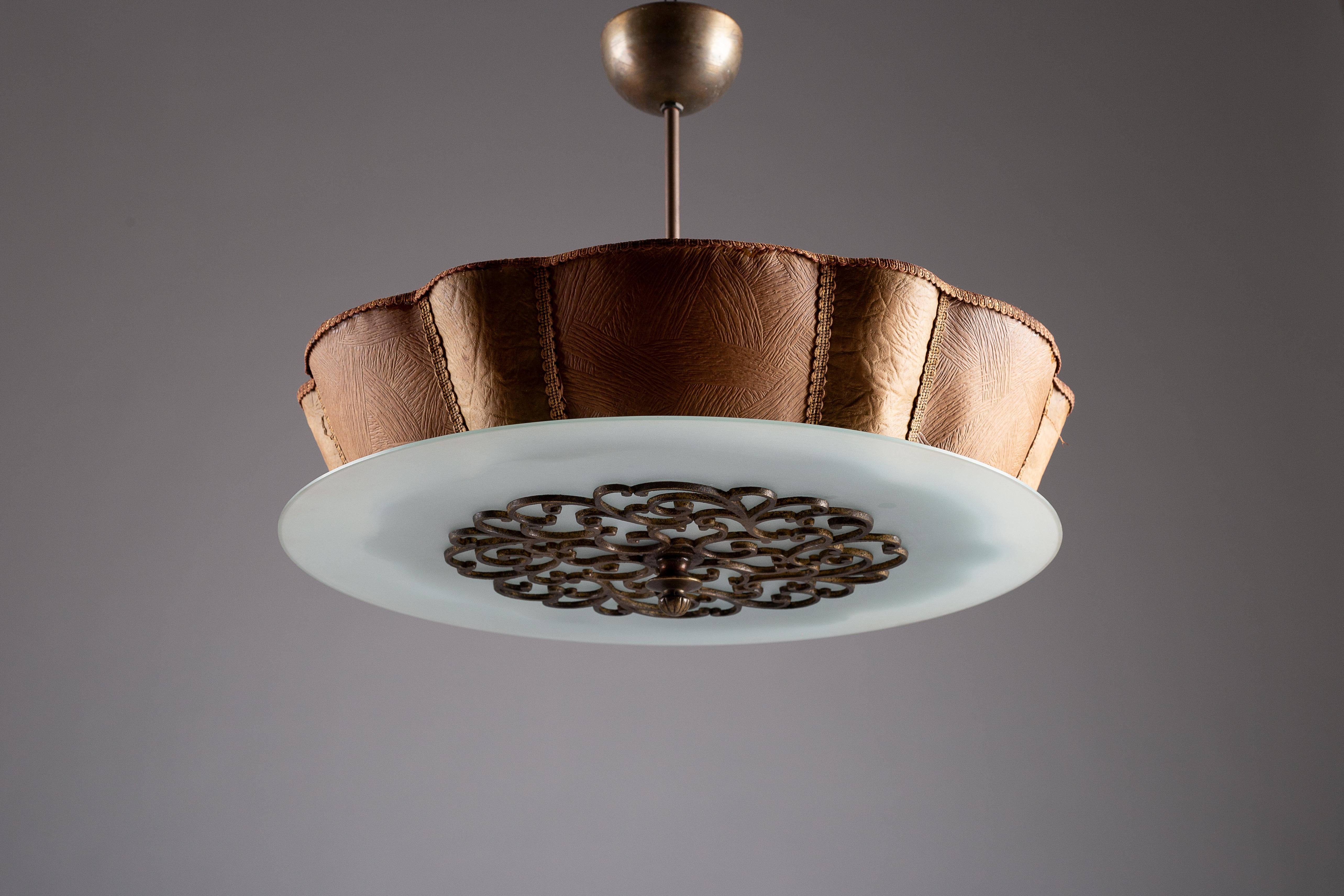 Swedish Scandinavian modern ceiling lamp For Sale