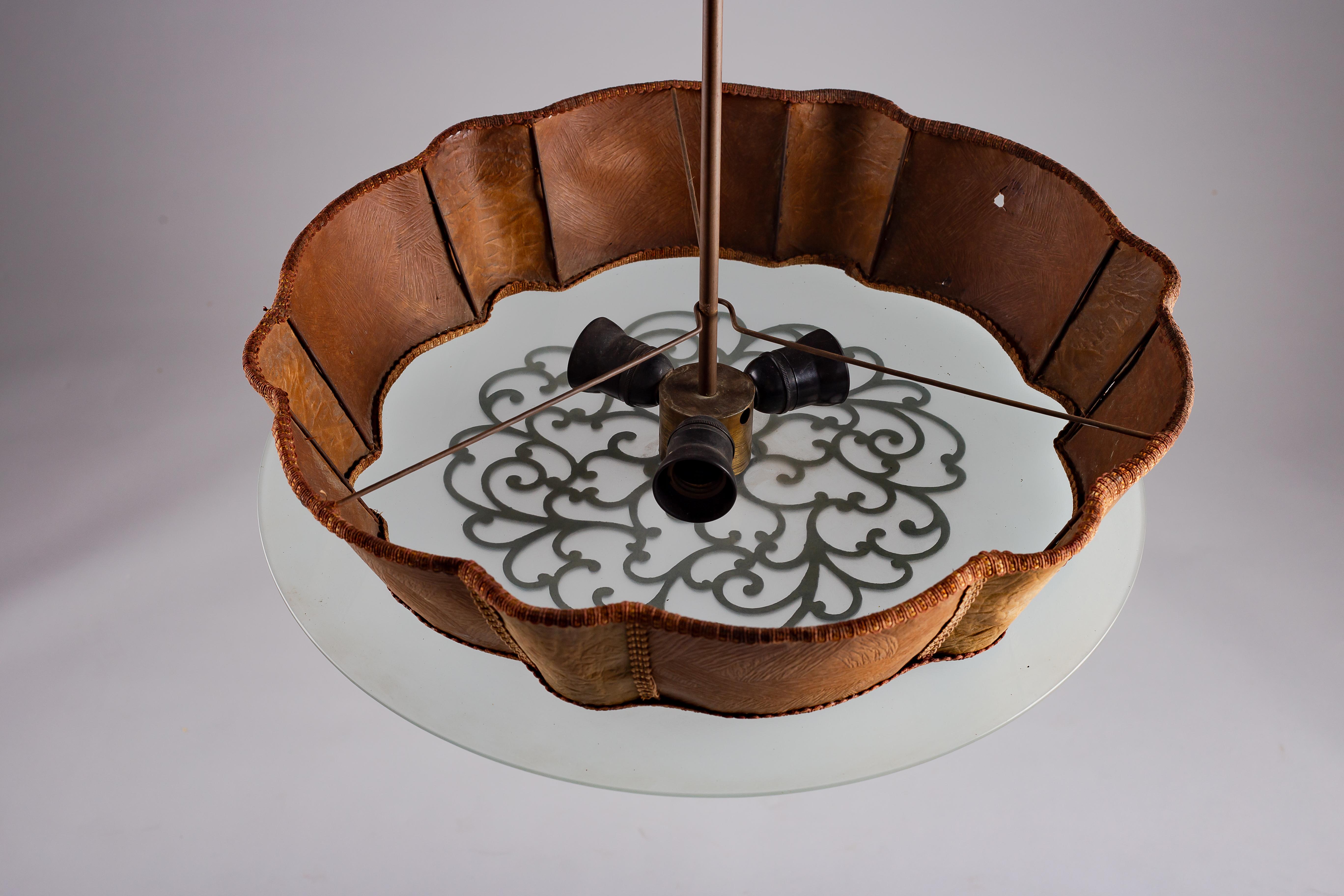 20th Century Scandinavian modern ceiling lamp For Sale