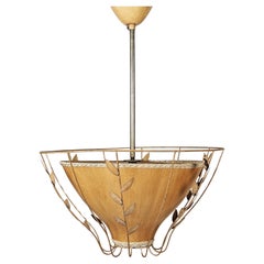 Scandinavian modern ceiling lamp 'Liberty' by Elhå Armaturer, Sweden, 1940s