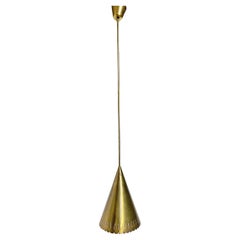 Scandinavian Modern Ceiling Light In Brass, Böhlmarks Lampfabrik 1940's