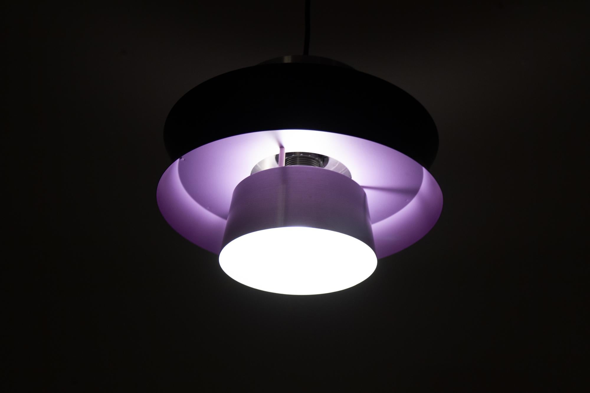 Scandinavian Modern Ceiling Pendant by Carl Thore, 1960s For Sale 8