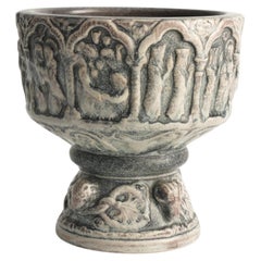 Cuenco o Jardinera de Cerámica Gótica de Michael Andersen & Son, Años 60
