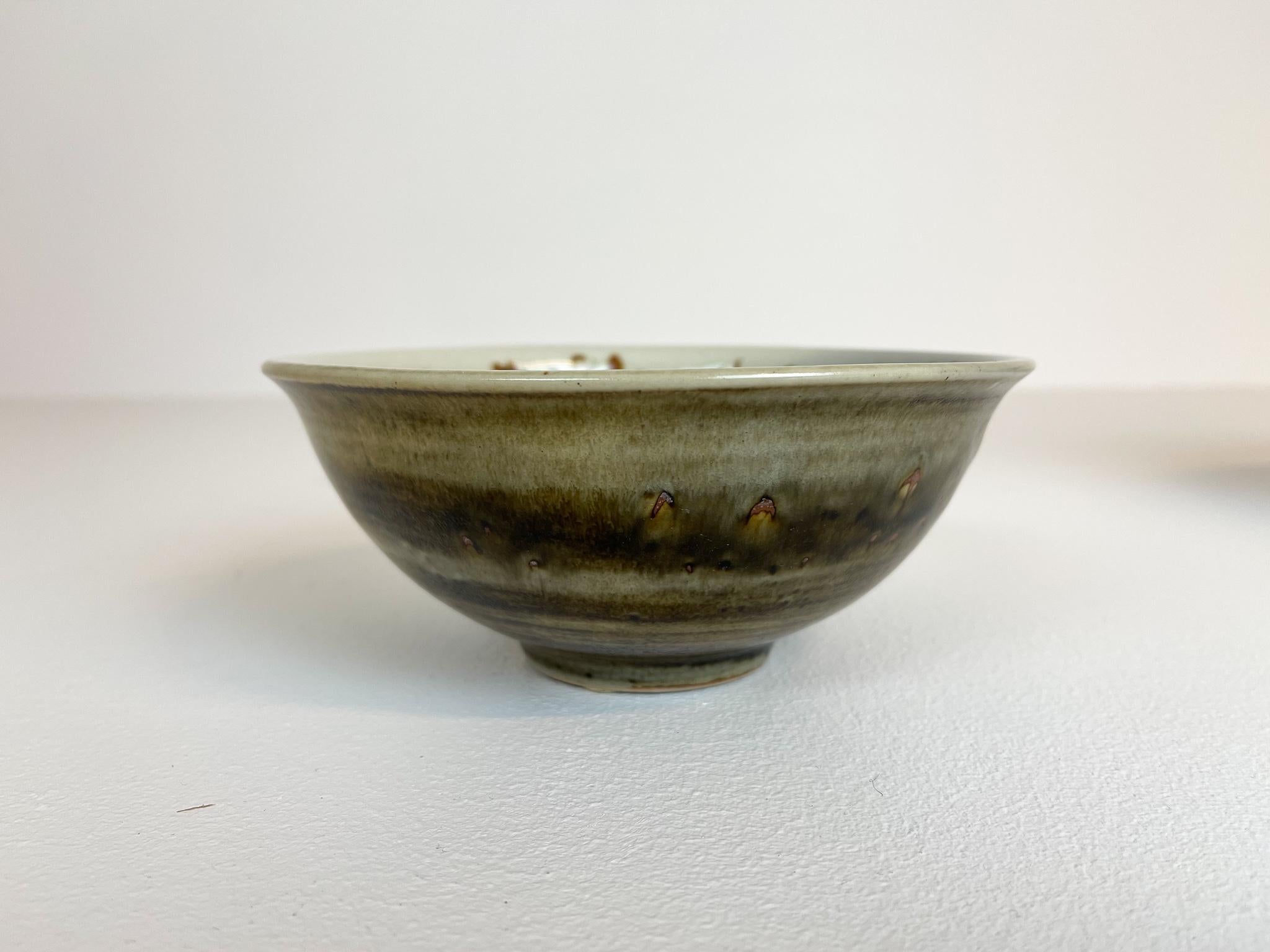 Scandinavian Modern Ceramic Bowls by Carl-Harry Stålhane Design Huset, Sweden For Sale 3