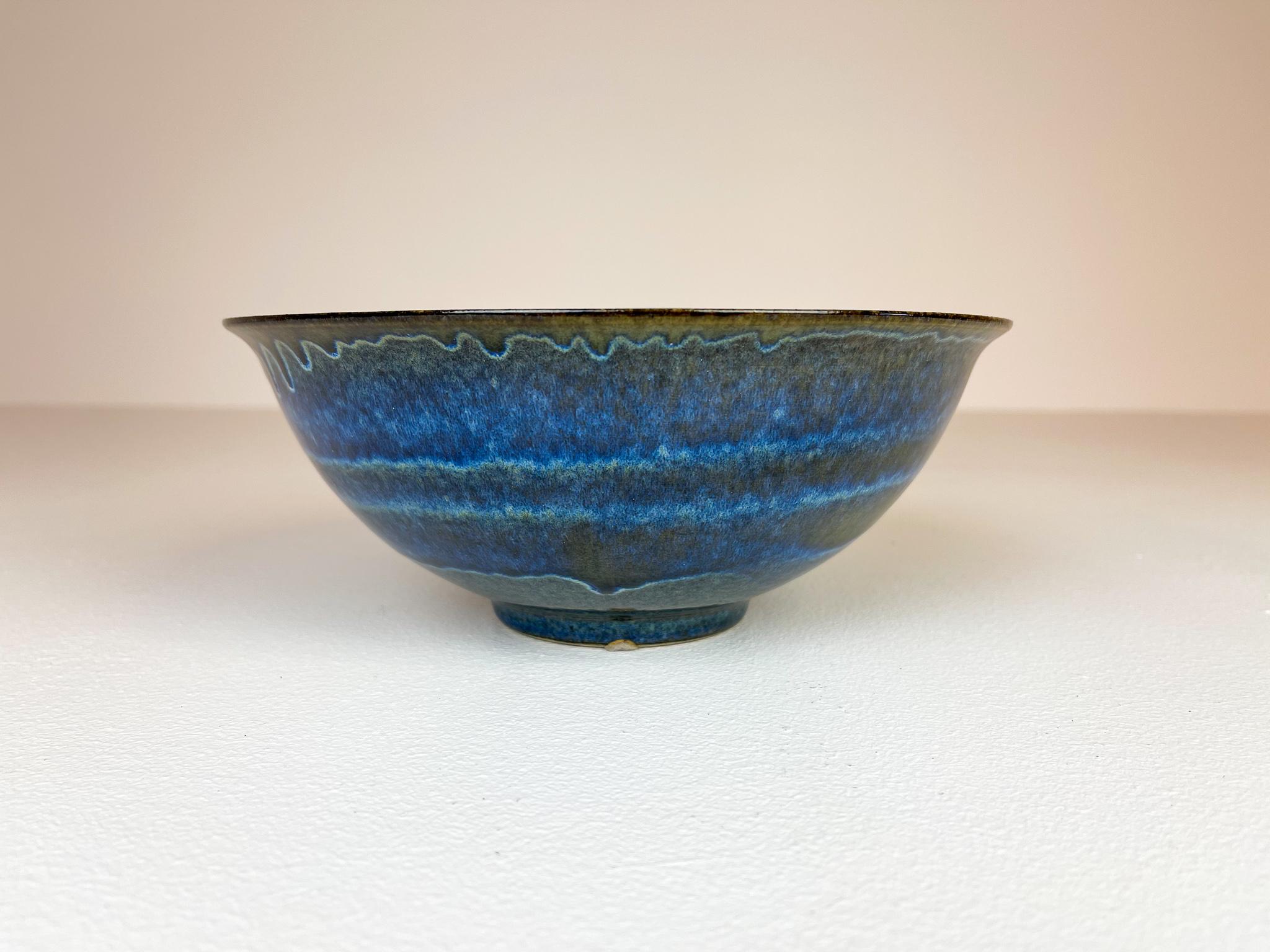 Scandinavian Modern Ceramic Bowls by Carl-Harry Stålhane Design Huset, Sweden For Sale 8