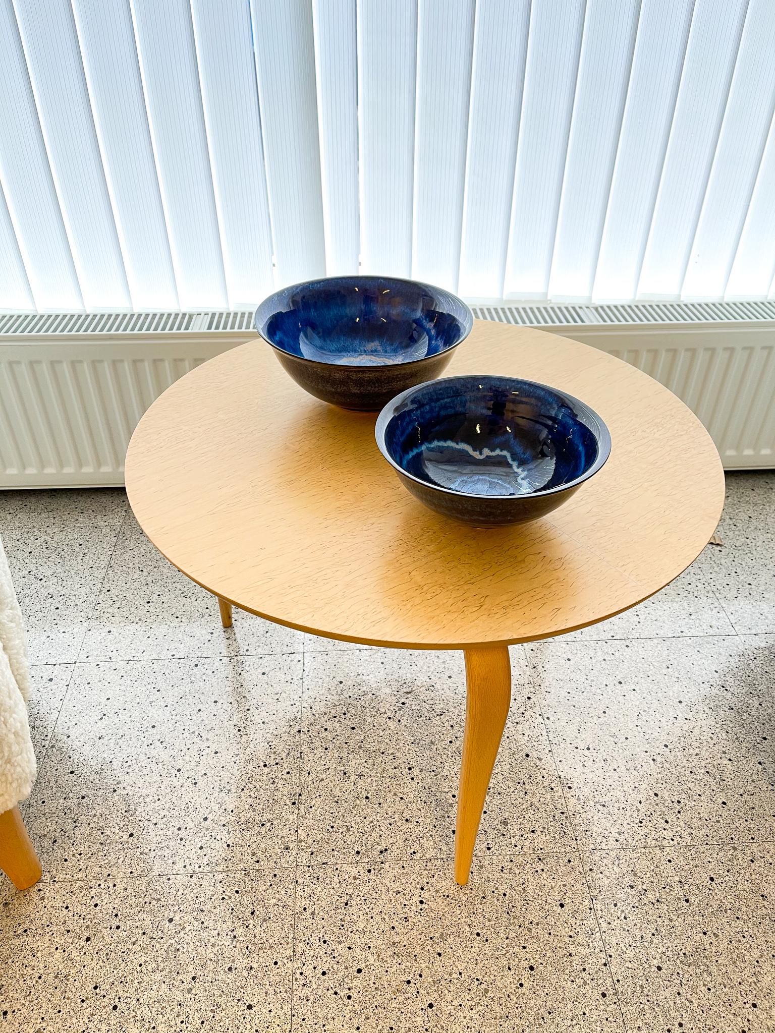 Scandinavian Modern Ceramic Bowls by Carl-Harry Stålhane Design Huset, Sweden For Sale 12