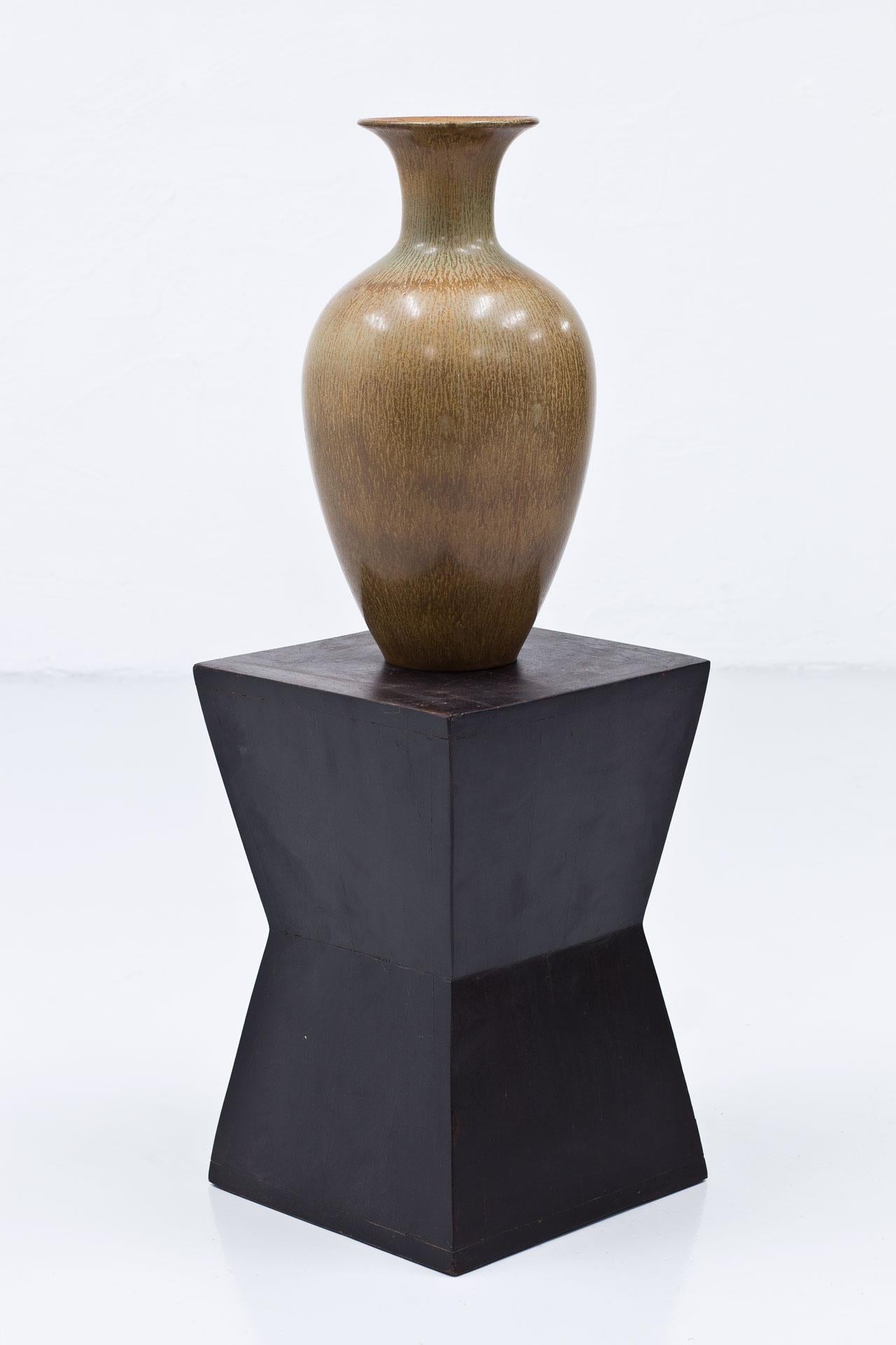 Swedish Scandinavian Modern Ceramic Floor Vase by Gunnar Nylund, Sweden For Sale