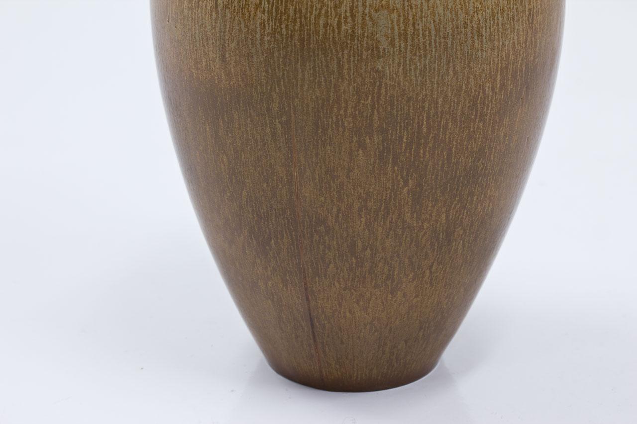 Scandinavian Modern Ceramic Floor Vase by Gunnar Nylund, Sweden For Sale 3