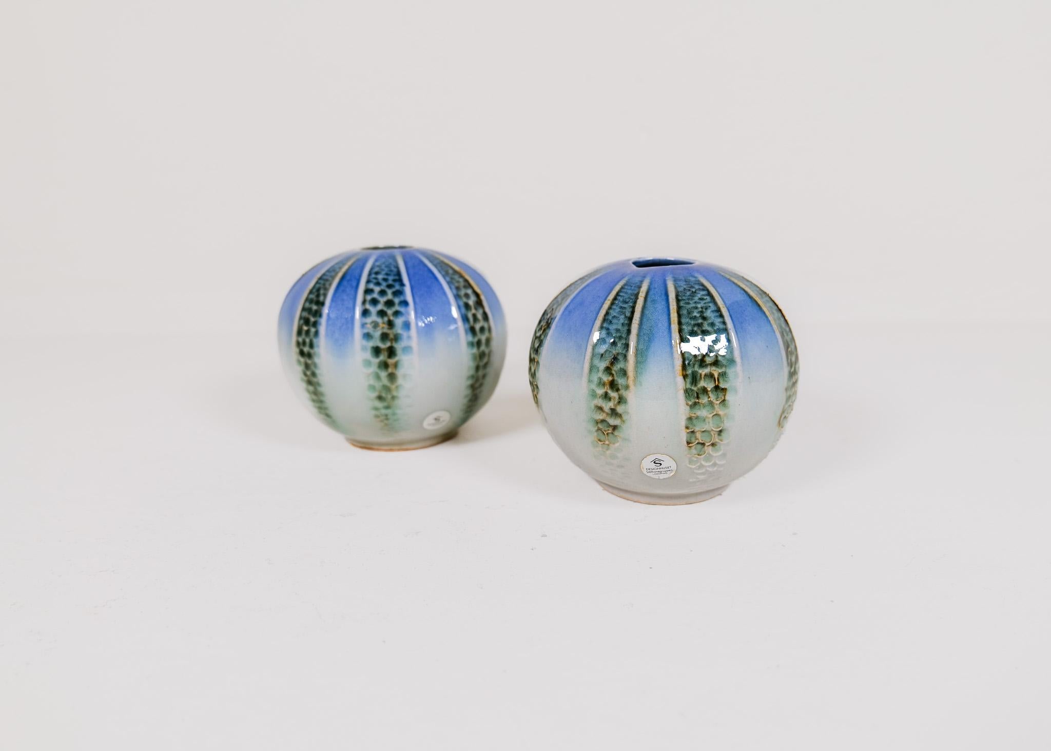 Pezzi di ceramica moderna scandinava 