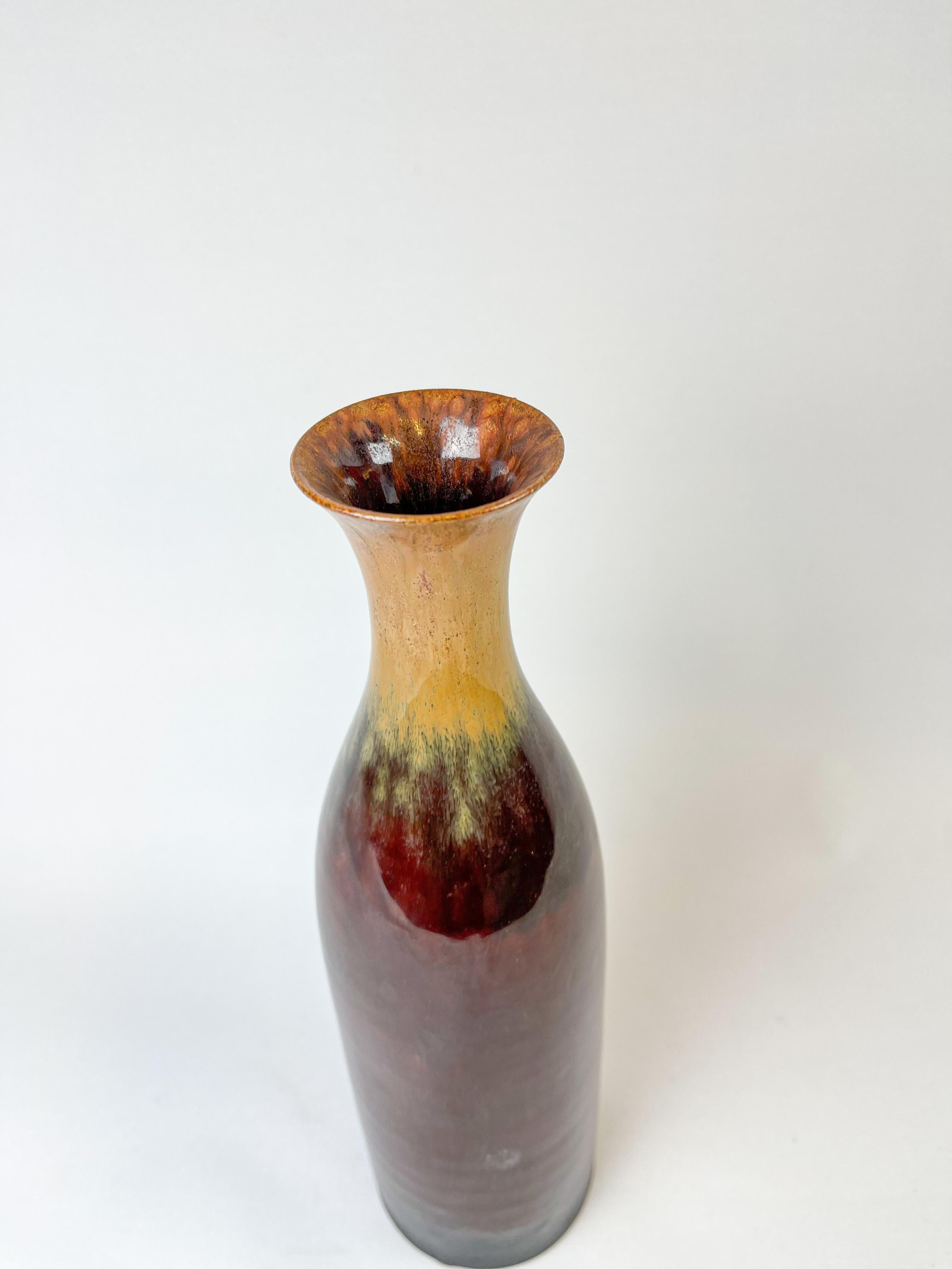Late 20th Century Scandinavian Modern Ceramic Vase/Bottle Carl-Harry Stålhane Design Huset Sweden