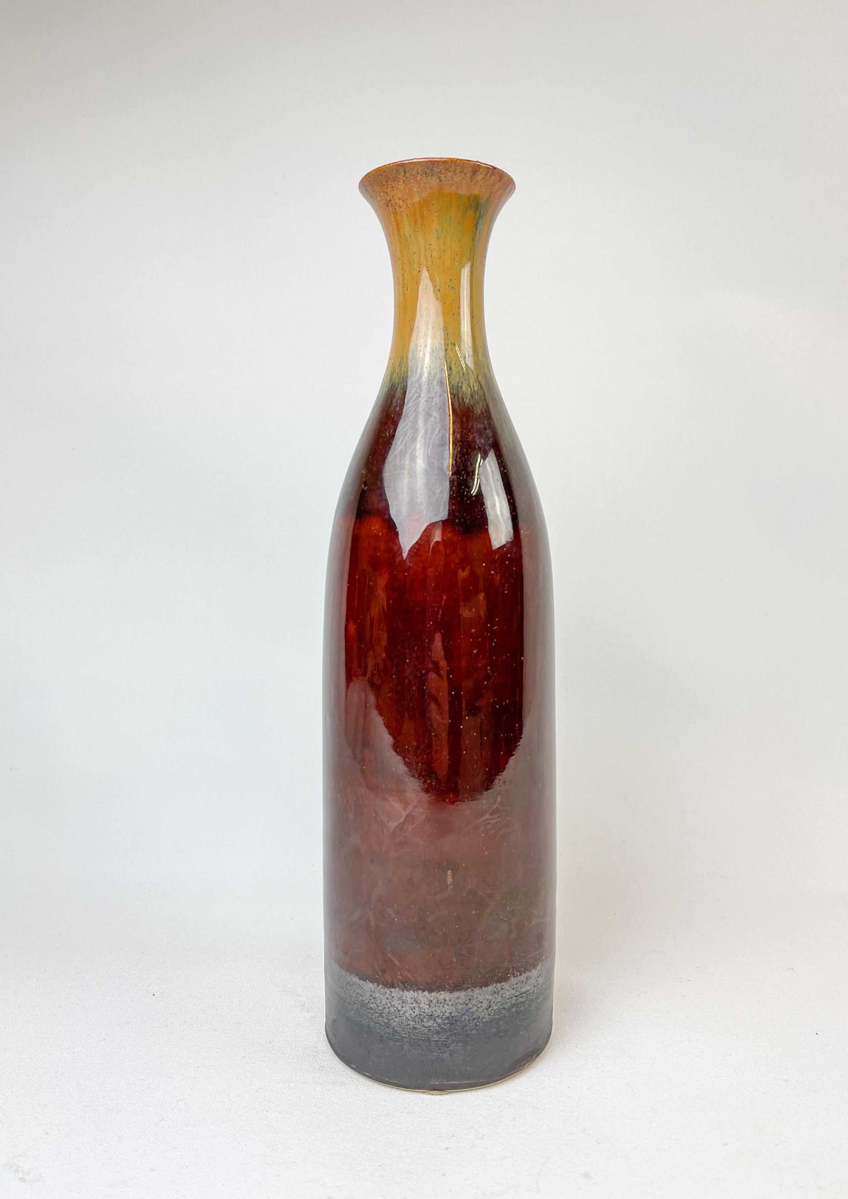 Scandinavian Modern Ceramic Vase/Bottle Carl-Harry Stålhane Design Huset Sweden 3