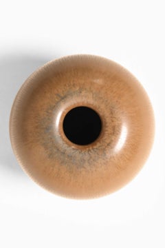 Vaso in ceramica in stile moderno scandinavo di Berndt Friberg, 1954