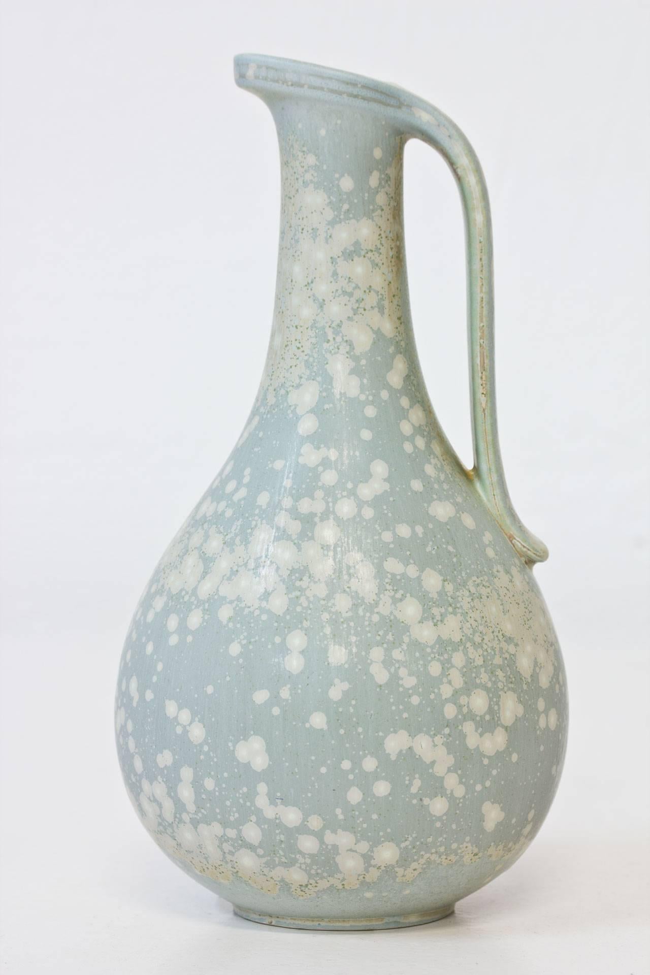 Swedish Scandinavian Modern Ceramic Vase by Gunnar Nylund for Rörstrand, Sweden, 1940s