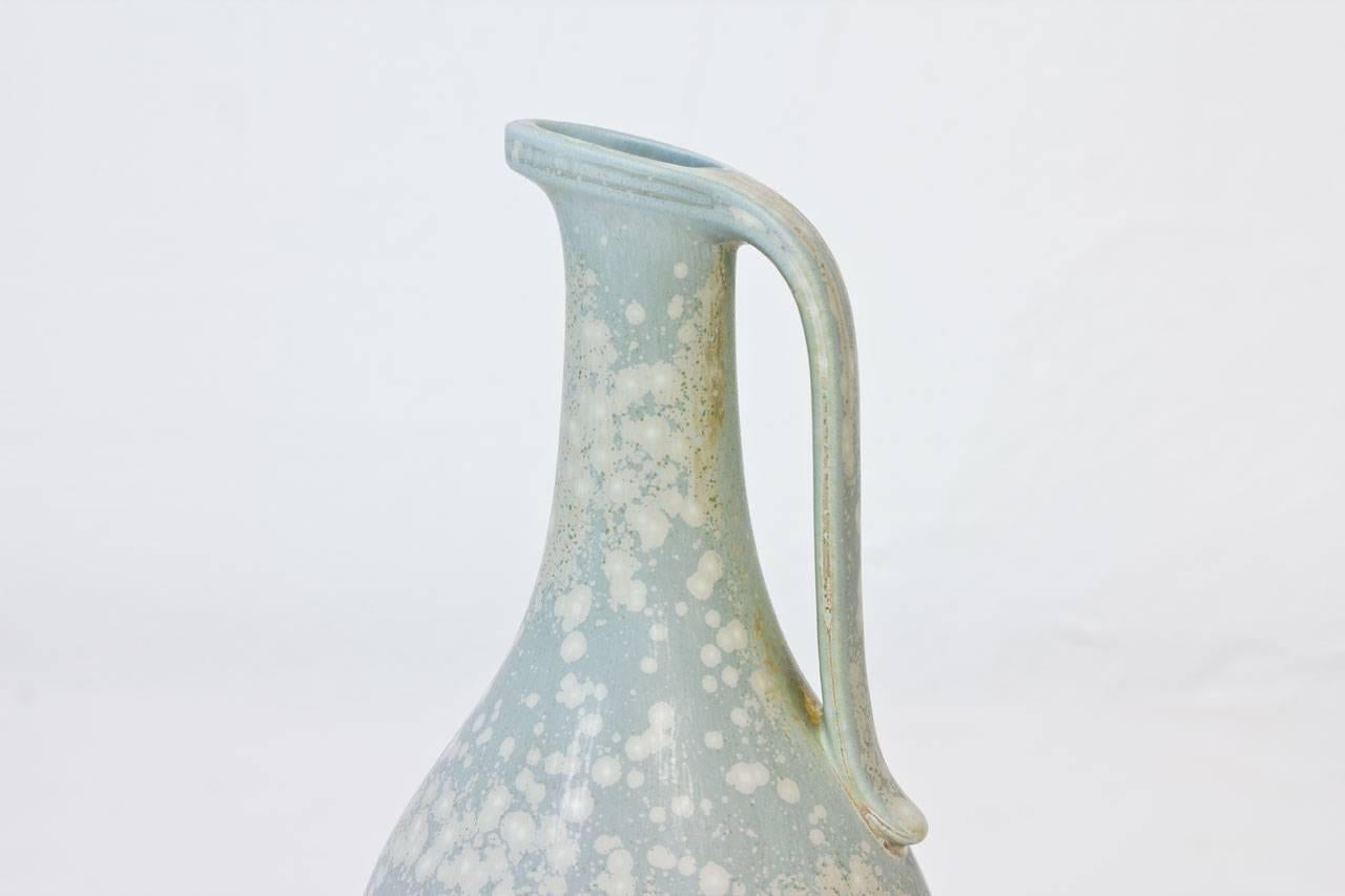 Scandinavian Modern Ceramic Vase by Gunnar Nylund for Rörstrand, Sweden, 1940s In Good Condition In Stockholm, SE