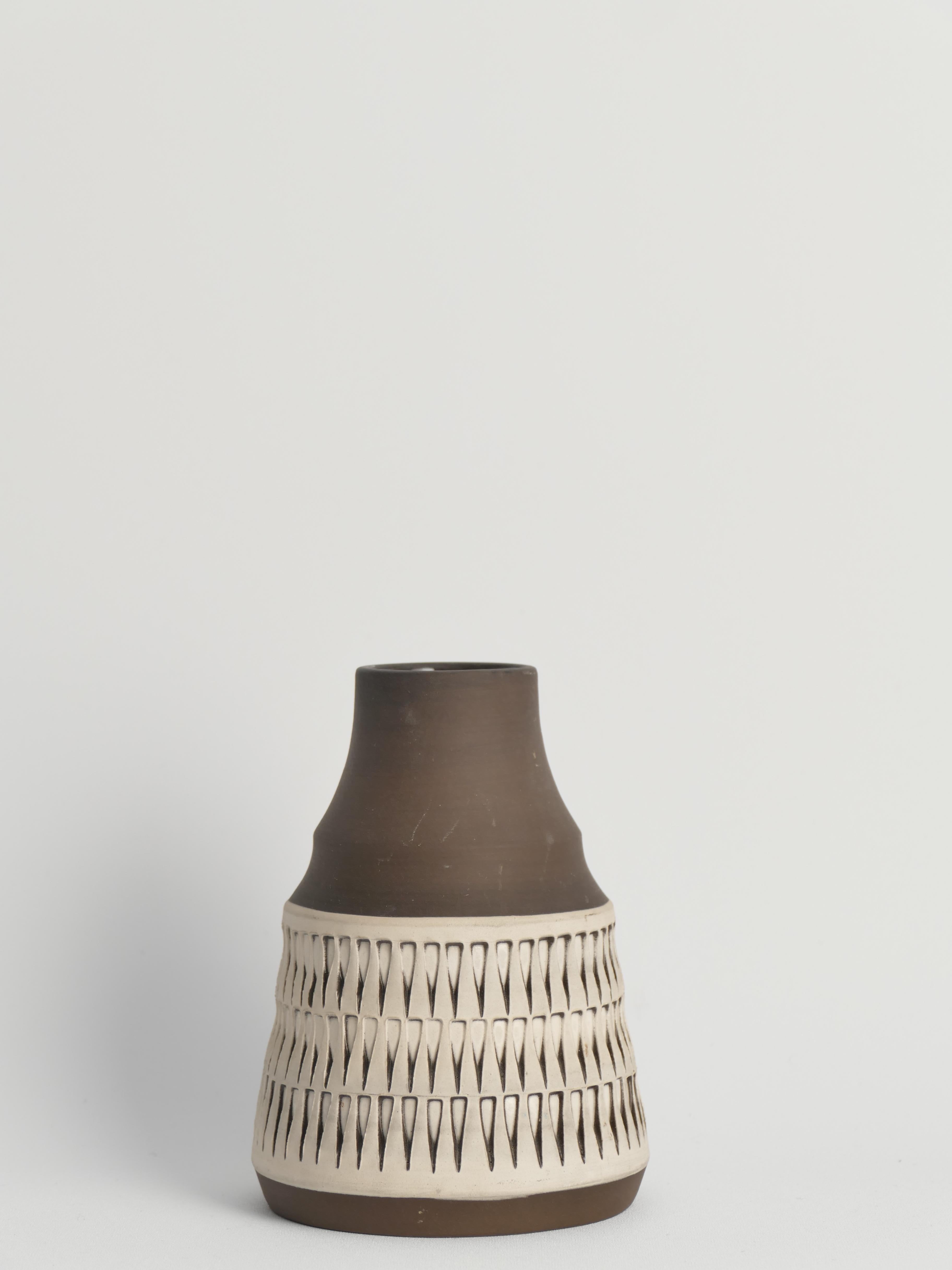 Swedish Scandinavian Modern Ceramic Vase, by Tomas Anagrius for Alingsås Keramik For Sale