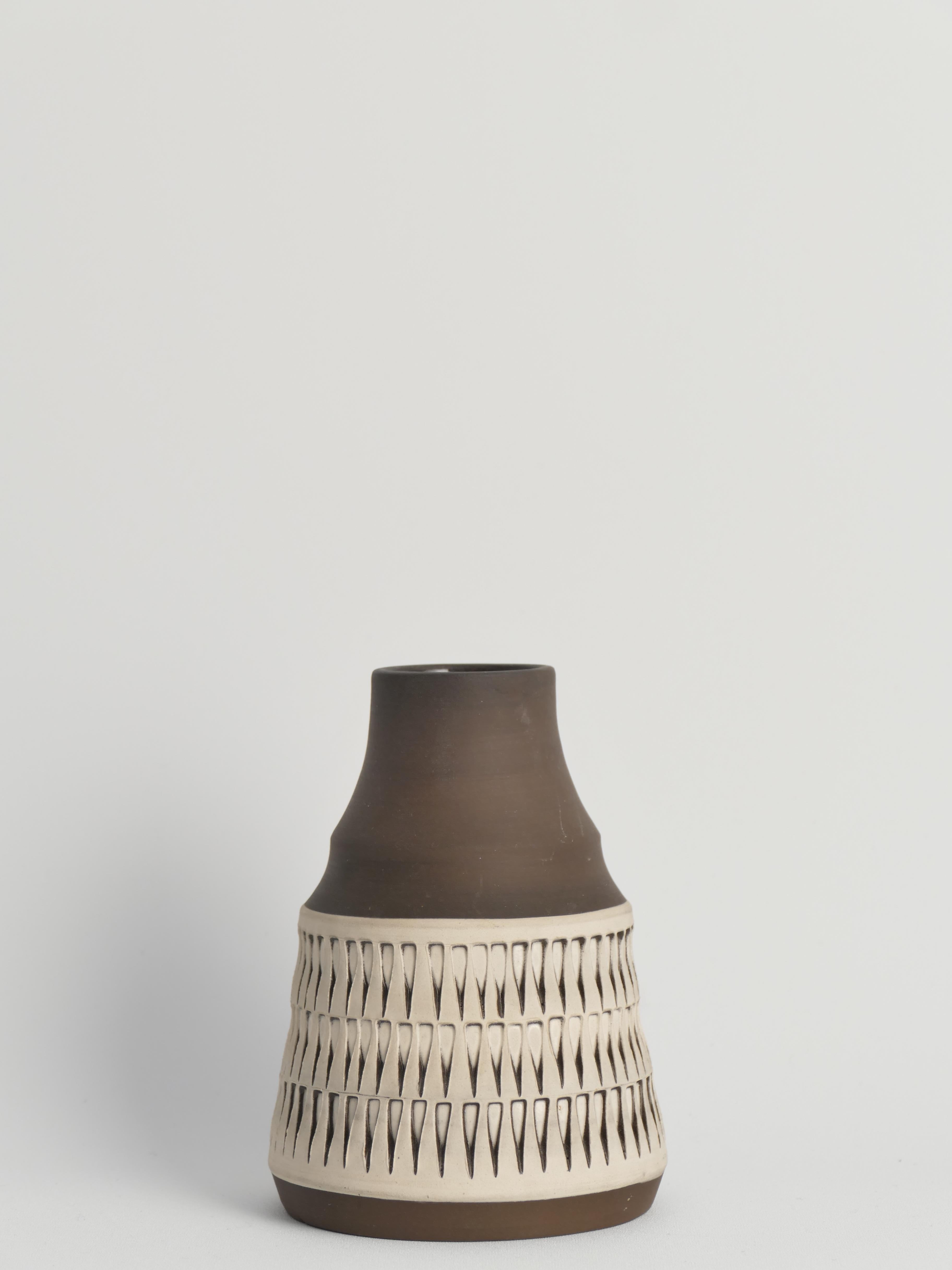 Glazed Scandinavian Modern Ceramic Vase, by Tomas Anagrius for Alingsås Keramik For Sale
