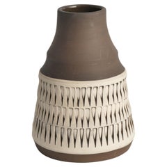 Retro Scandinavian Modern Ceramic Vase, by Tomas Anagrius for Alingsås Keramik
