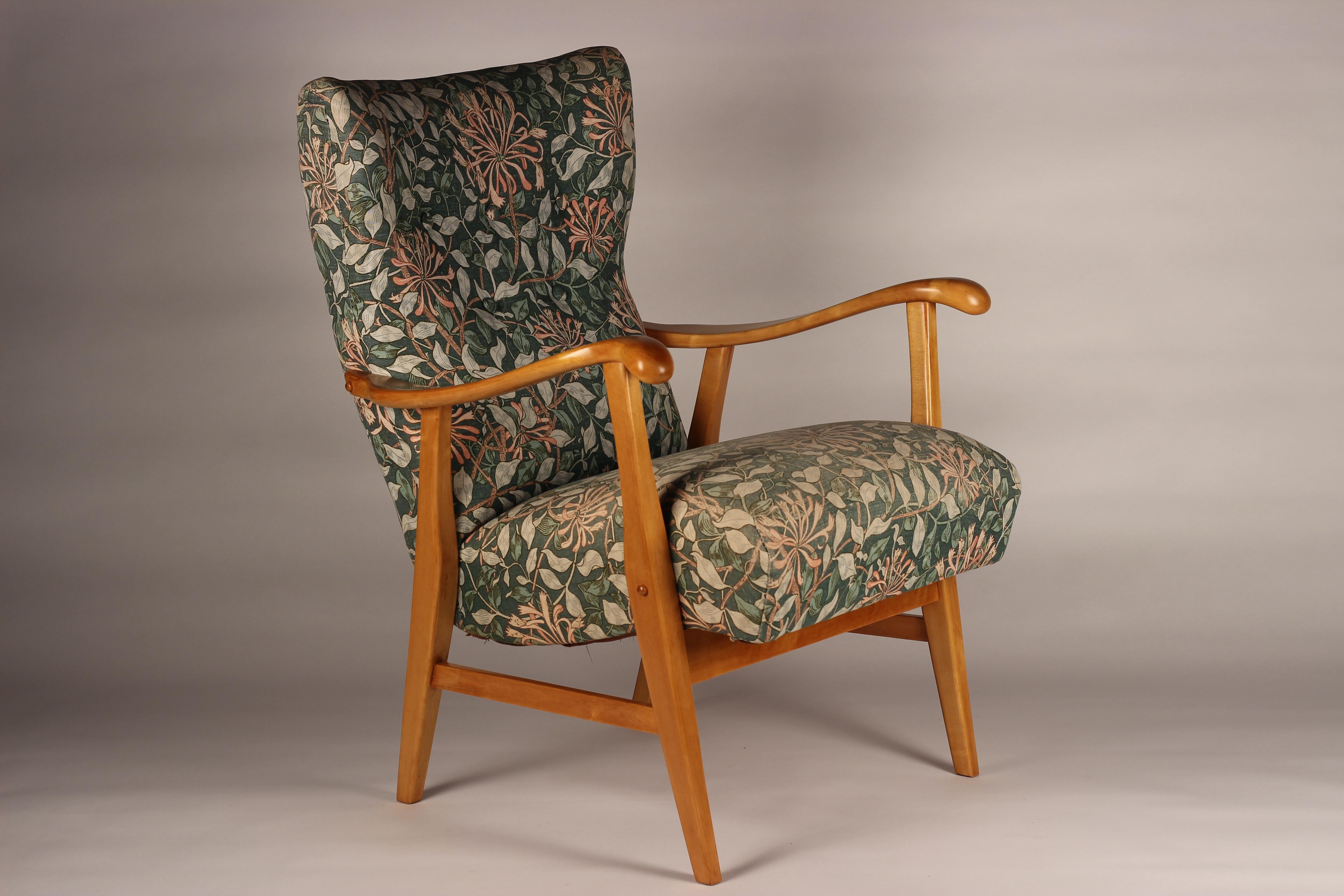 Scandinavian Modern Chair by Elias Svedberg for Nordiska Kompaniet Sweden 1948 12