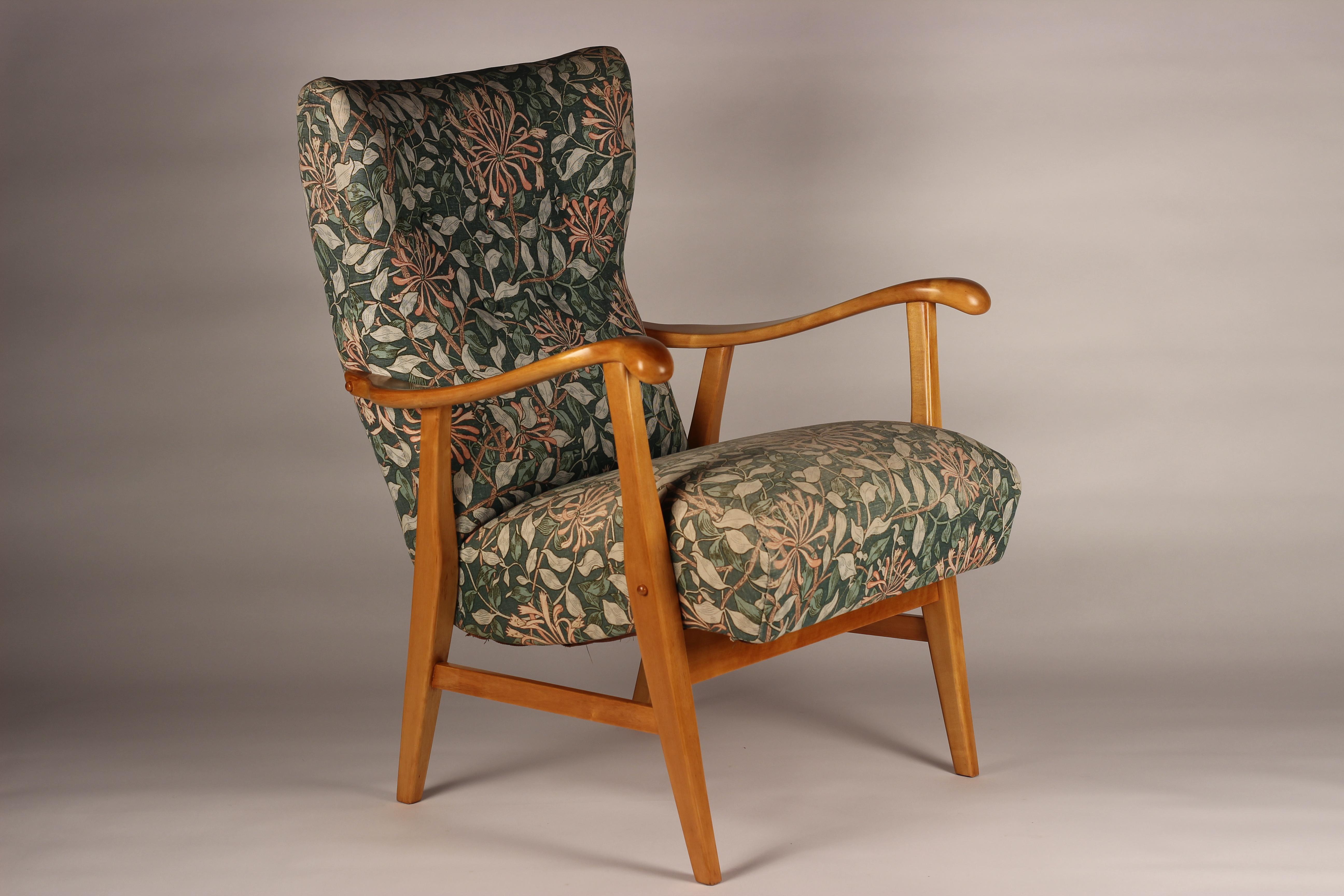 Scandinavian Modern Chair by Elias Svedberg for Nordiska Kompaniet Sweden 1948 11