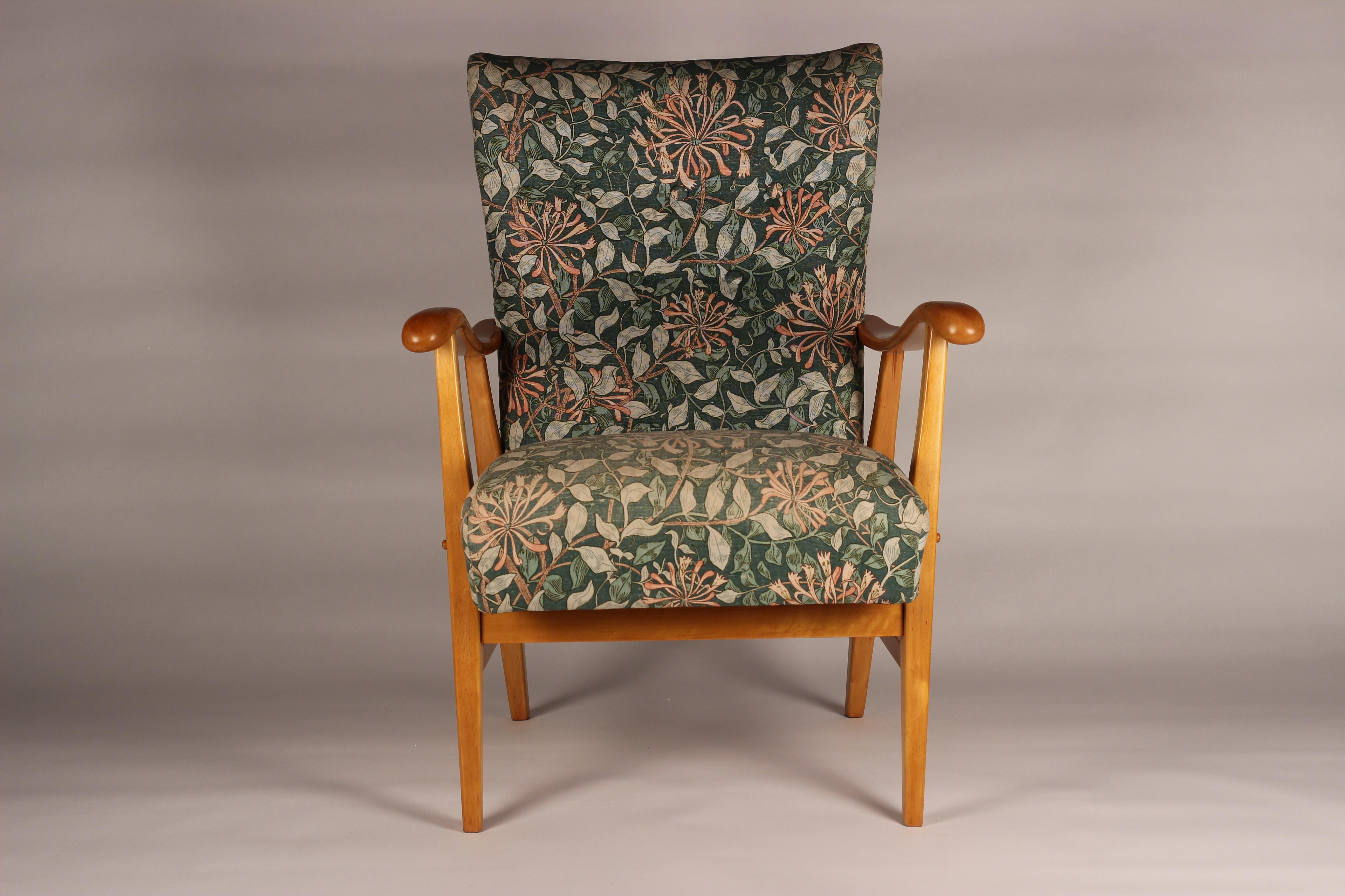 Scandinavian Modern Chair by Elias Svedberg for Nordiska Kompaniet Sweden 1948 3