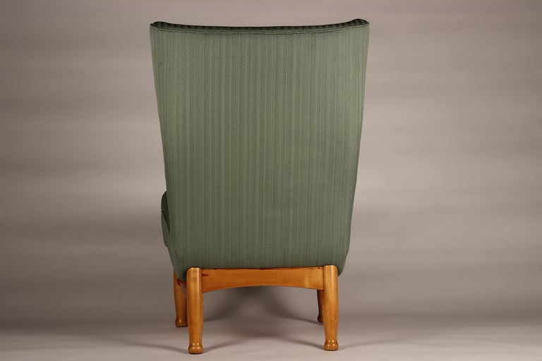 Mid-20th Century Scandinavian Modern Chair by Elias Svedberg for Nordiska Kompaniet Sweden 1950’s For Sale