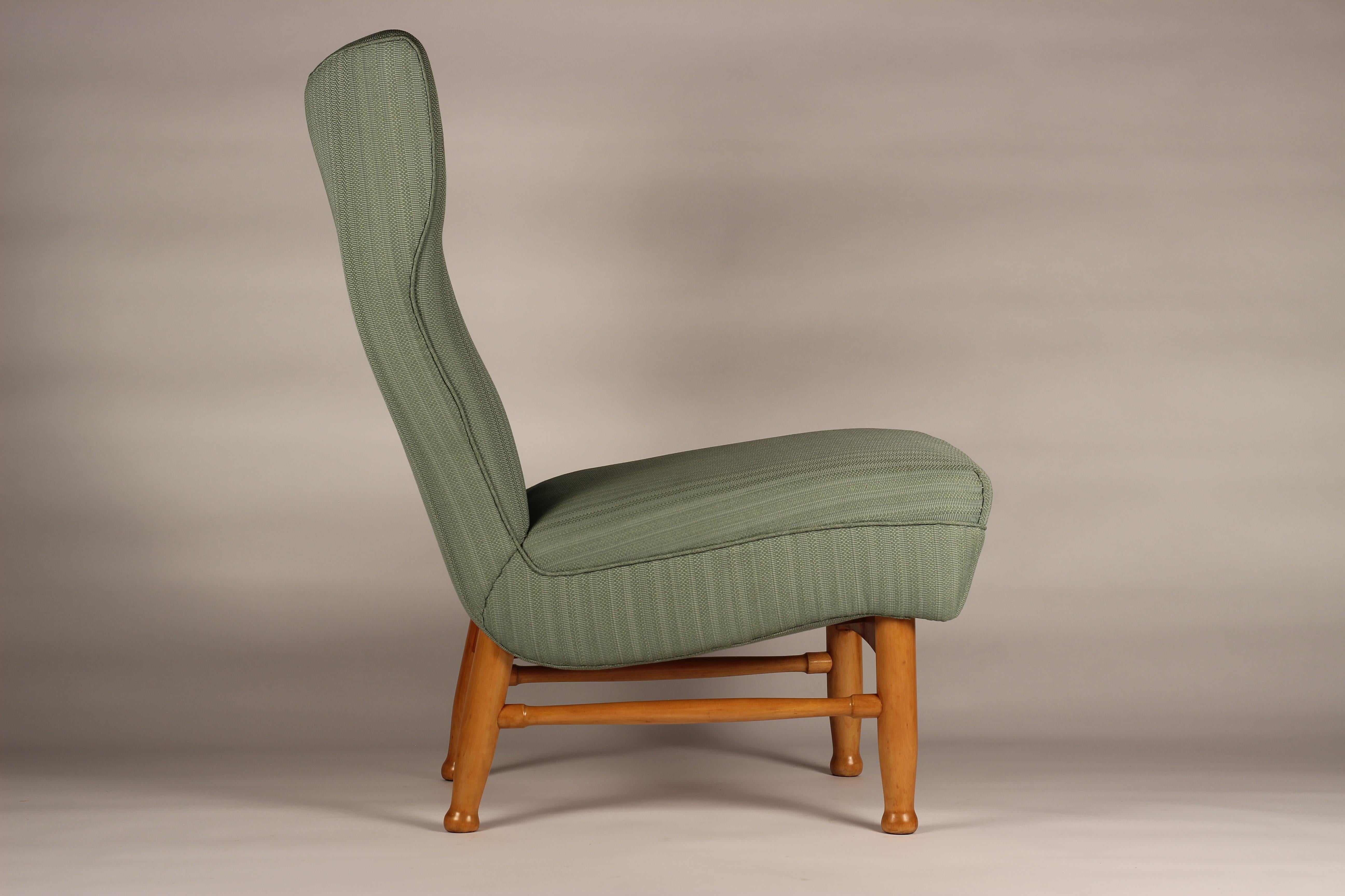 Scandinavian Modern Chair by Elias Svedberg for Nordiska Kompaniet Sweden 1950’s 1