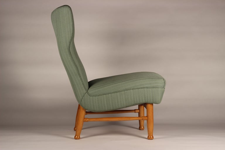 Scandinavian Modern Chair by Elias Svedberg for Nordiska Kompaniet Sweden 1950’s For Sale 1