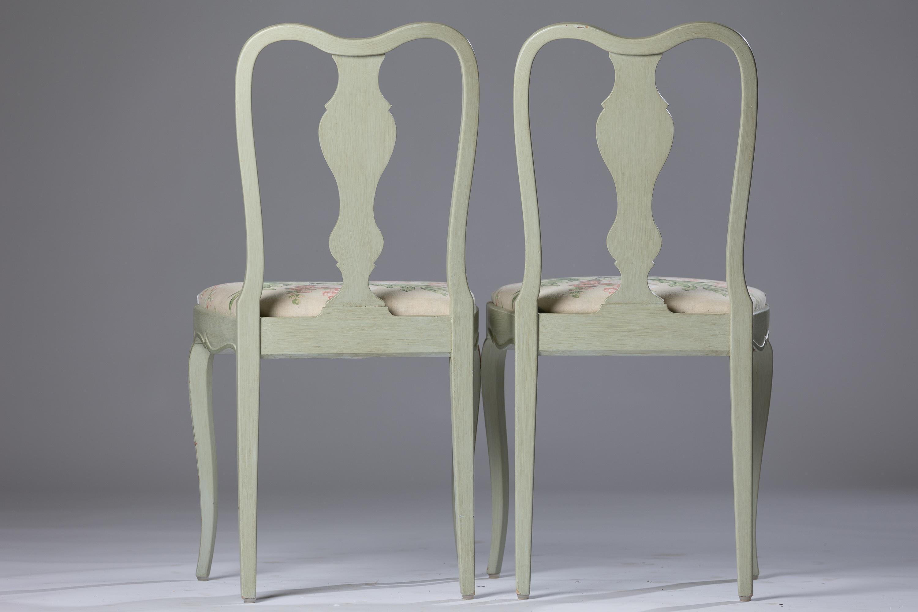 Fabric Scandinavian Modern chair from Axel Einar Hjort For Sale
