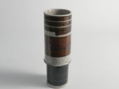 Jarrón moderno escandinavo de gres Chamotte de Inger Persson para Rörstrand, 1960