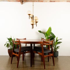 Araña moderna escandinava de Svend Mejlstrøm para Mejlstrøm Belysning, años 60