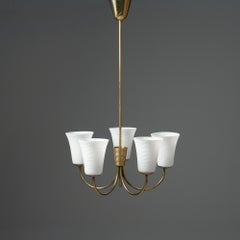 Scandinavian Modern Chandelier, Finland, 1950s