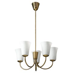 Scandinavian Modern Chandelier, Finland, 1950s