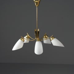 Scandinavian Modern Chandelier, Sweden, 1960s