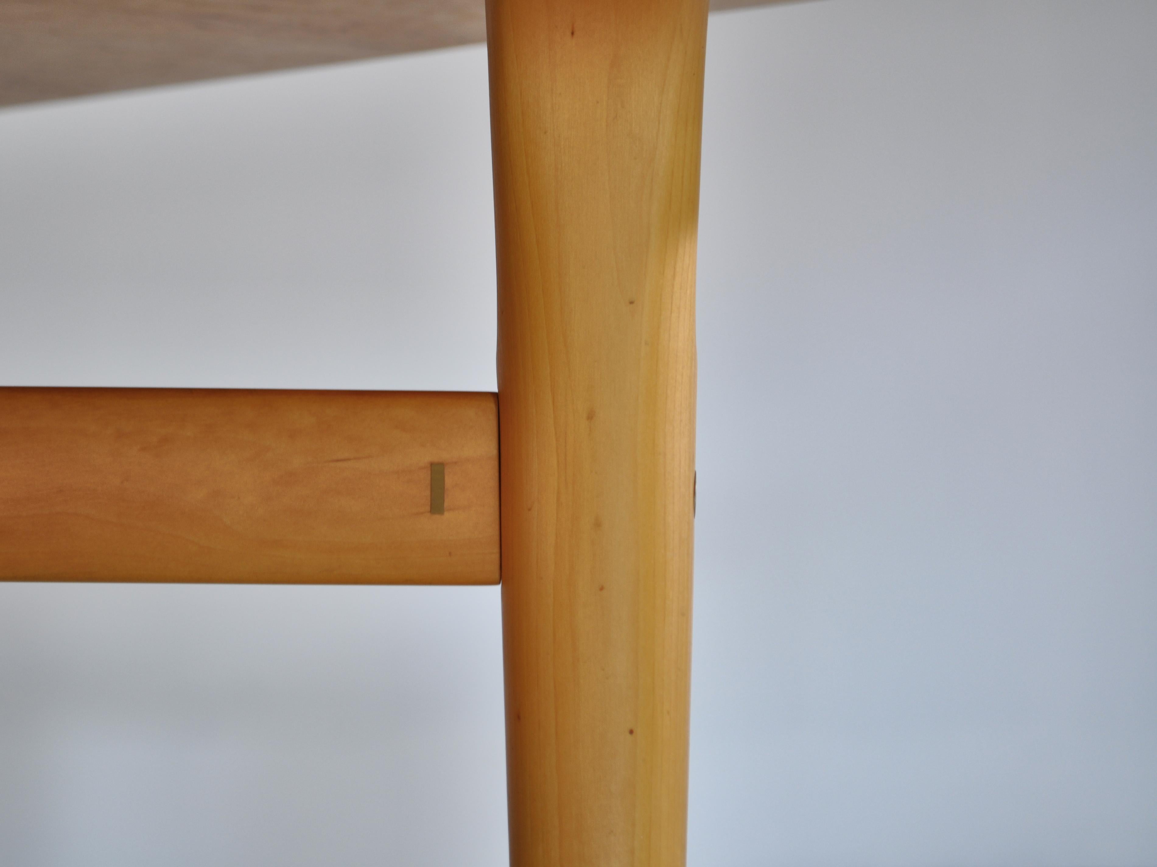 Scandinavian Modern Cleft-Leg Table by Bruno Mathsson for Karl Mathsson, 1961 2