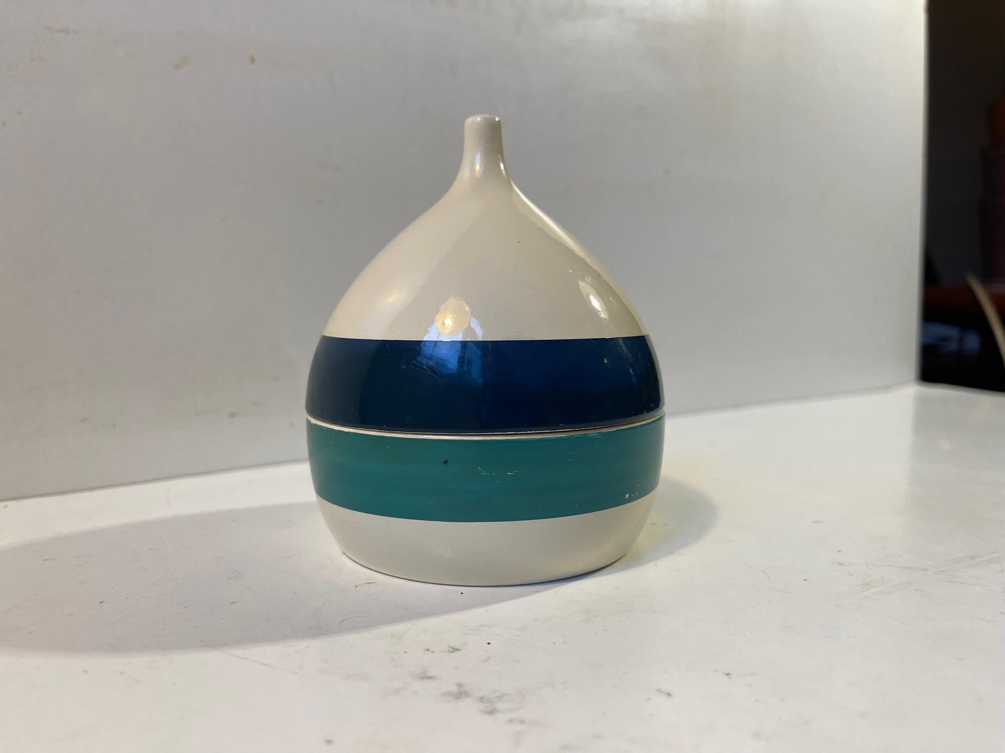 Scandinavian Modern Coasters by Laurids Lønborg, 1960s, Set of 10 In Good Condition In Esbjerg, DK