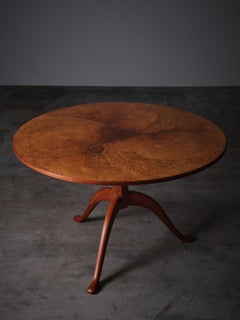Scandinavian modern coffee table 'Berg' by Carl Malmsten, Sweden, 1940s