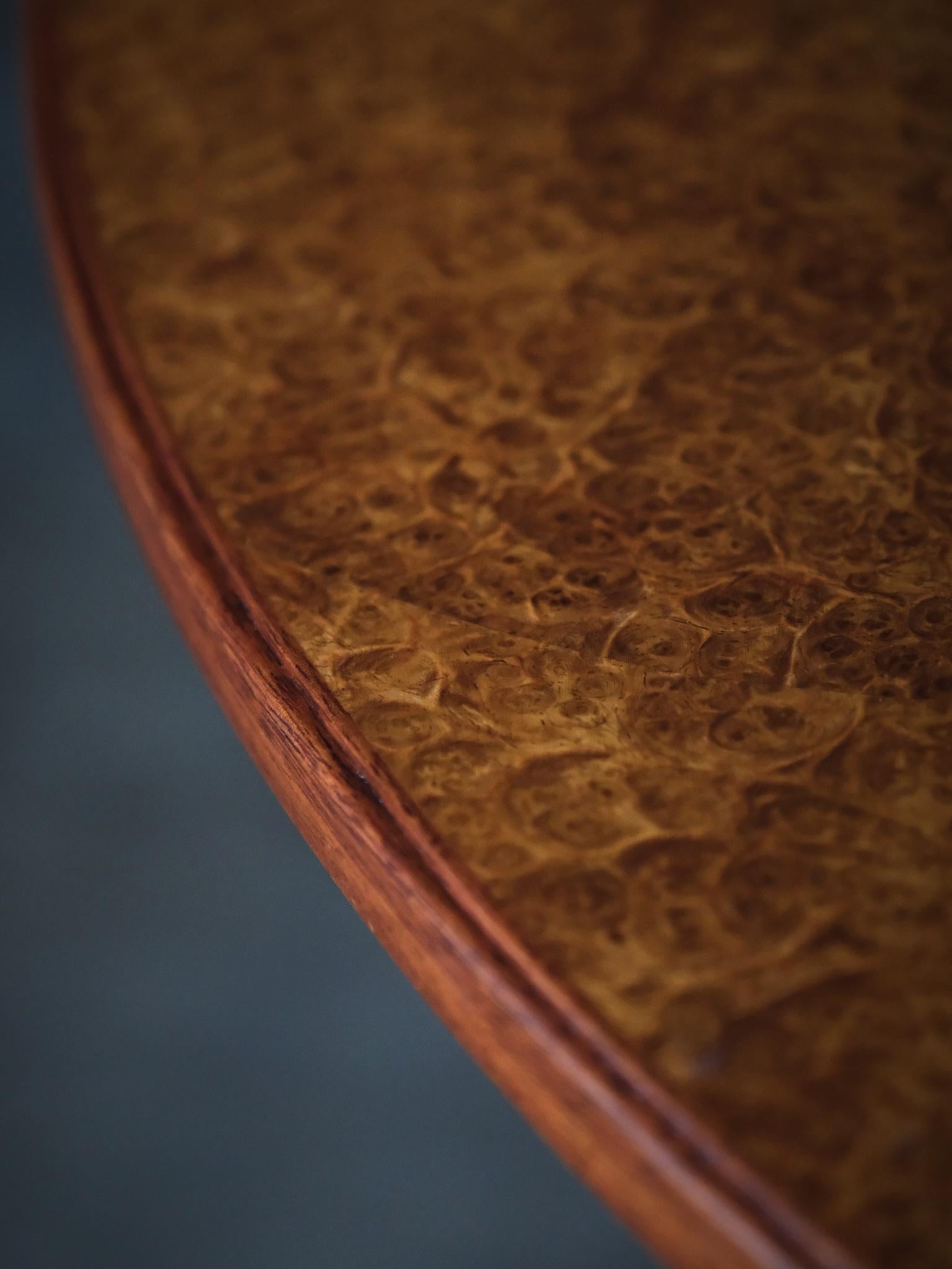 Hêtre Table basse moderne scandinave 'Berg' par Carl Malmsten, Suède, années 1940 en vente
