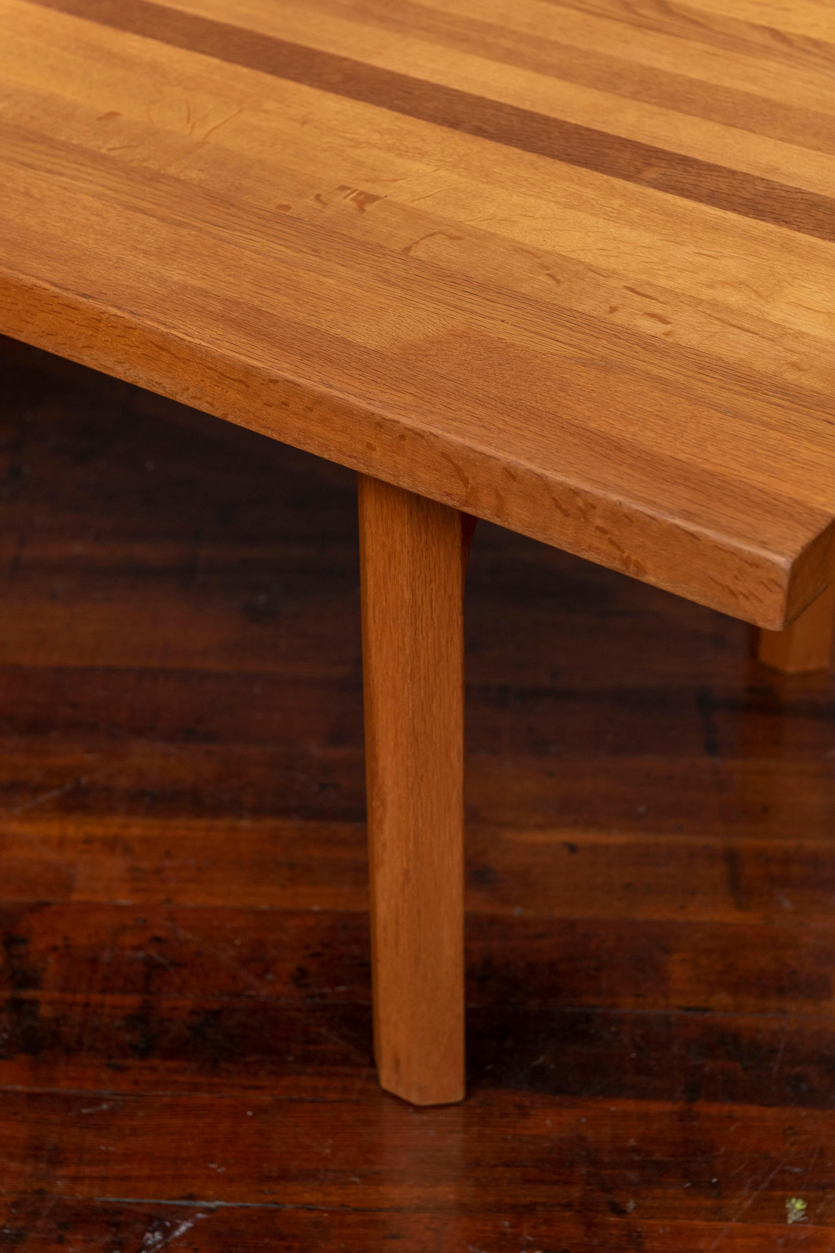 Danish Scandinavian Modern Coffee Table by Iilum Wikkelso for Mikael Laursen
