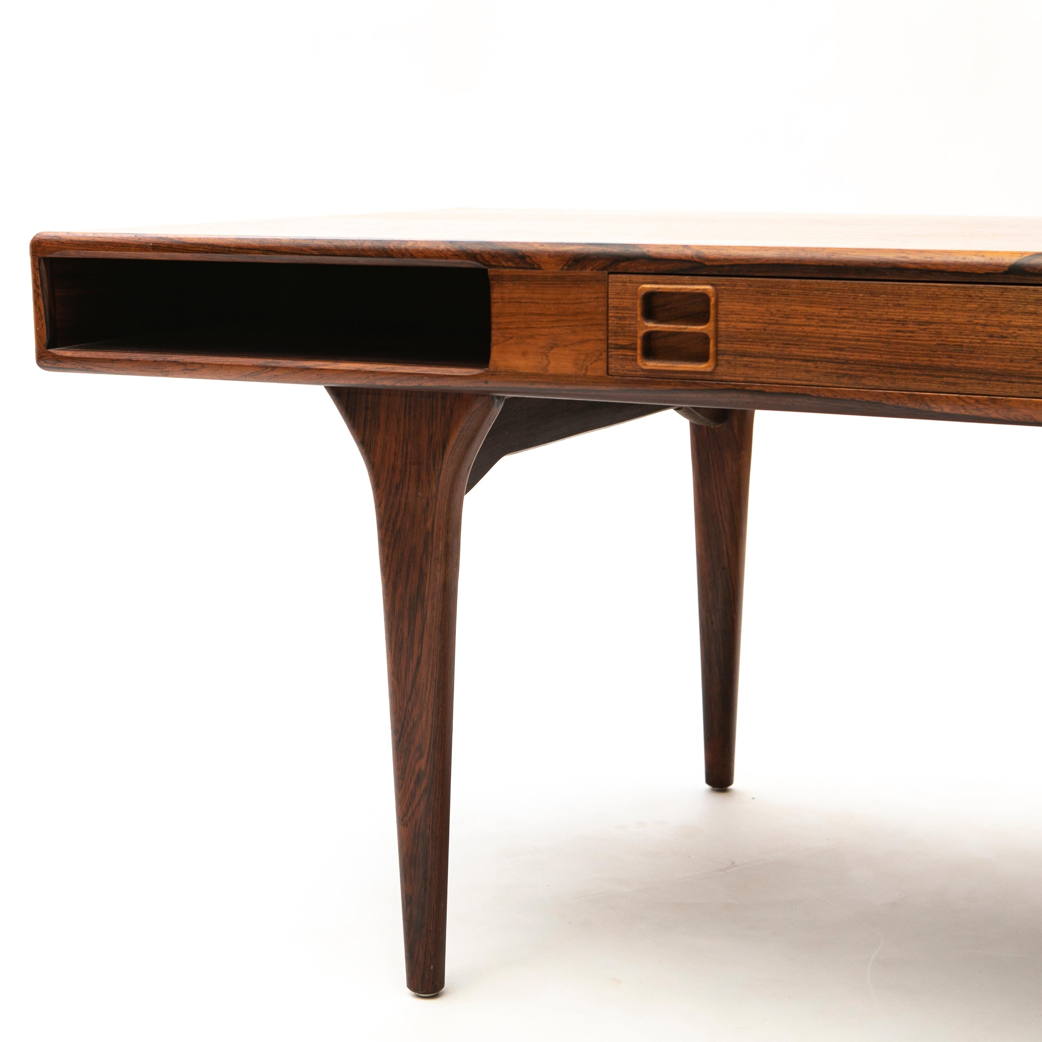 Rosewood  Coffee Table by Nanna & Jørgen Ditzel For Sale