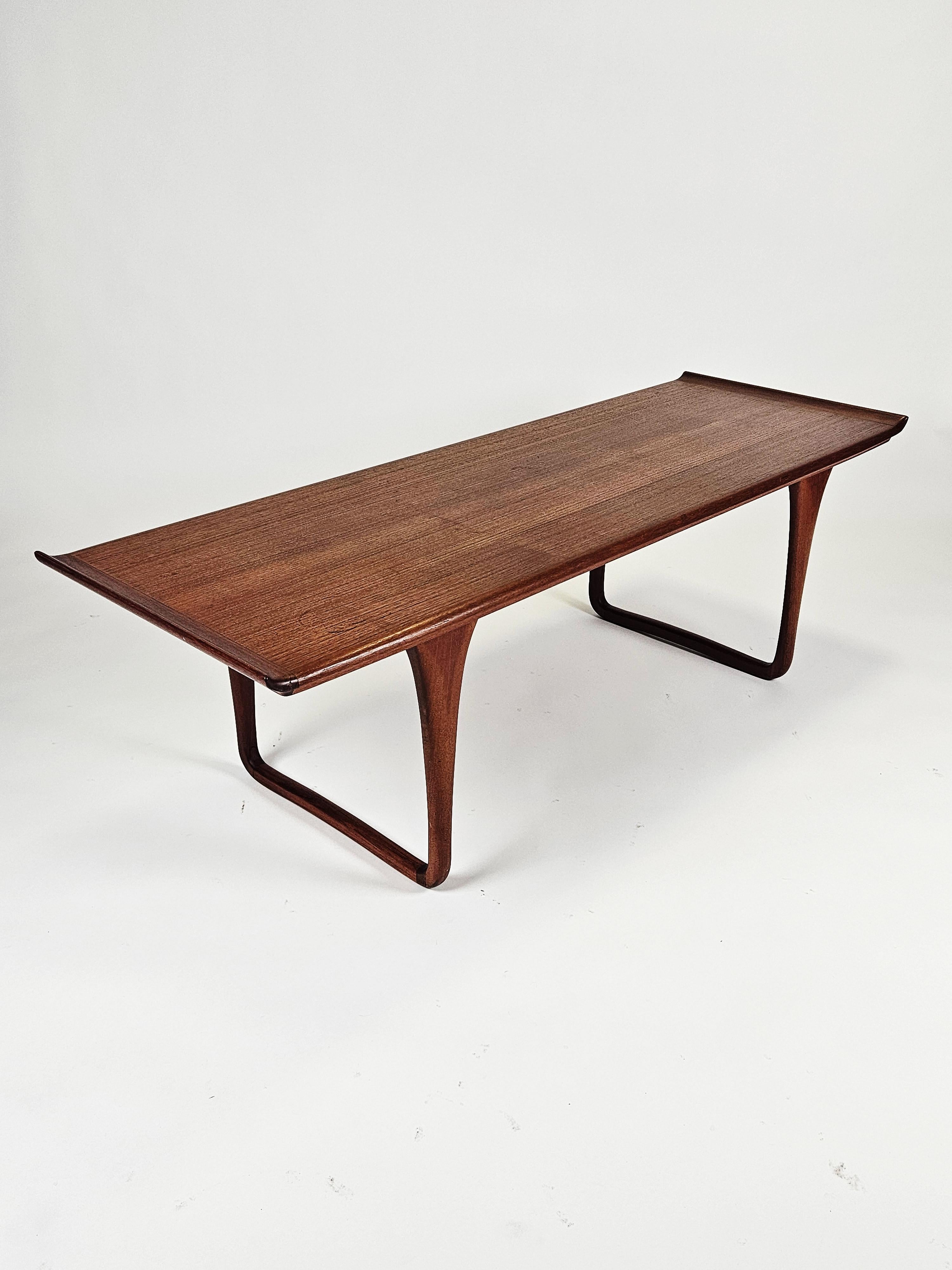 Scandinavian Modern Scandinavian modern coffee table by Svante Skogh, Säffle Möbelfabrik, 1950s For Sale