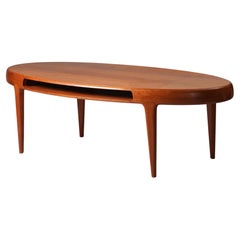 Scandinavian Modern Coffee Table, Johannes Andersen, Trensum, 1960s