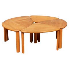 Scandinavian Modern Coffee Table or Stacking Tables