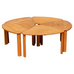 Table basse ou tables empilables scandinaves modernes