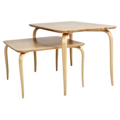 Scandinavian modern coffee tables 'Annika' by Bruno Mathsson, Sweden, 1950s