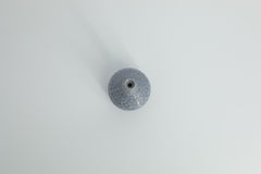 Scandinavian Modern Collectible Small Azure Stoneware Glazed Vase byGunnar Borg