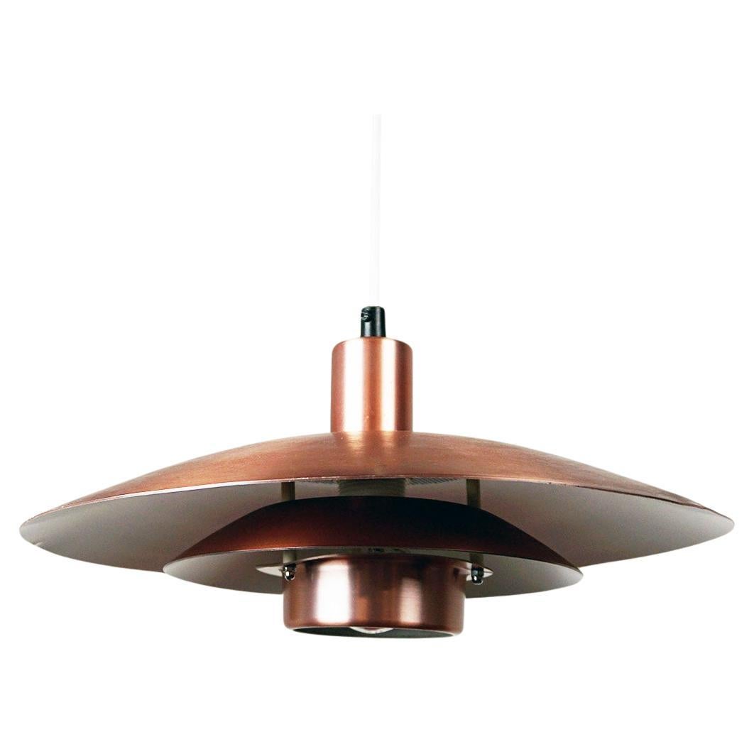 Scandinavian Modern Copper Pendant Lamp by Jeka Denmark