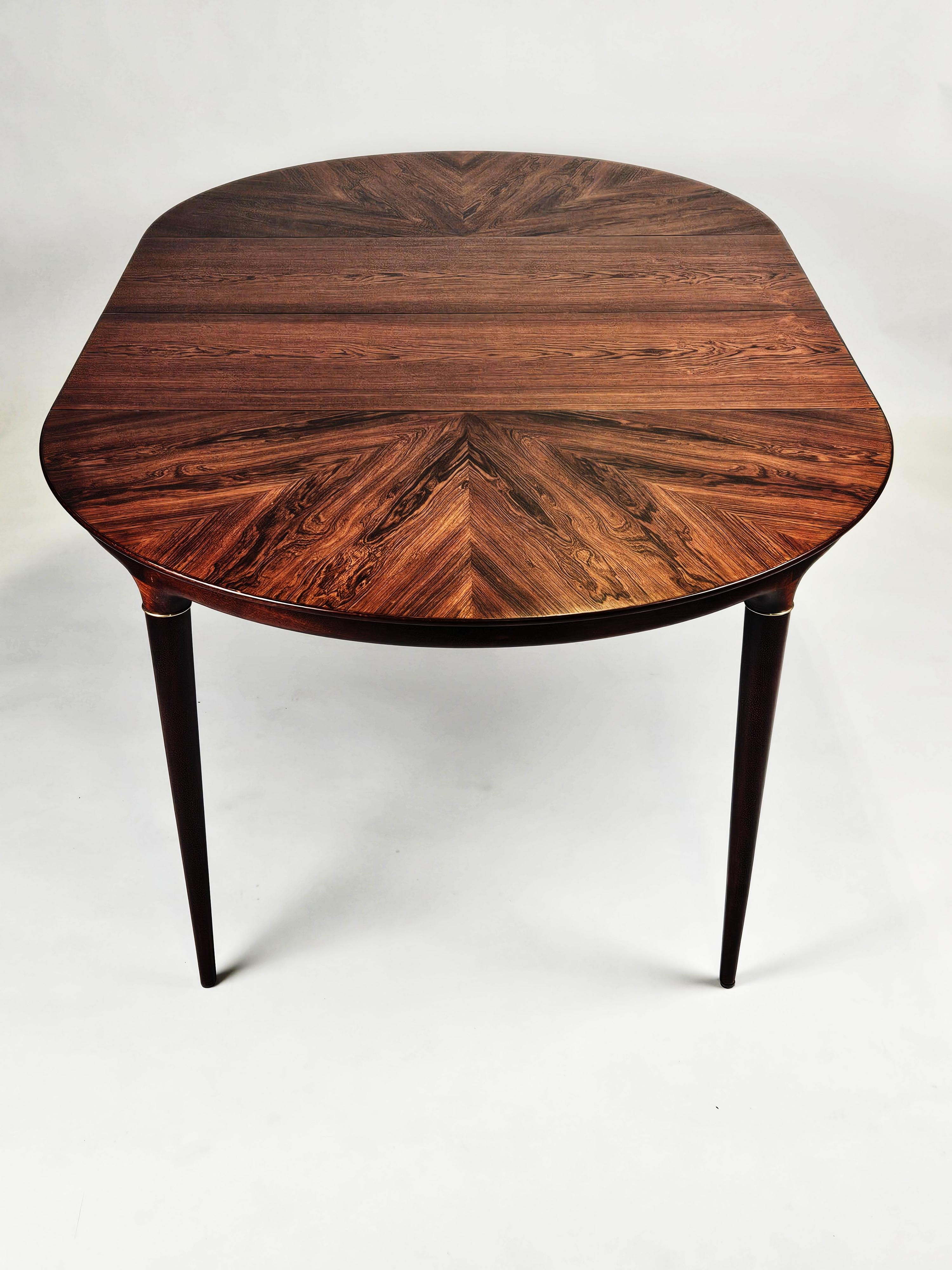 Swedish Scandinavian modern 'Cortina' dining table by Svante Skogh, Sweden, 1960s